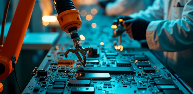 OEE Optimization for Electronics Manufacturer